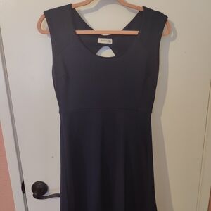 Monteau Navy Backless Dress